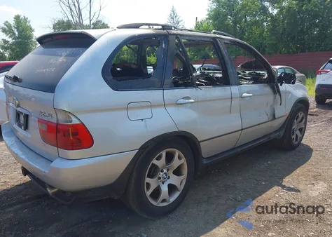 2002 BMW X5 4.4I из США, поврежденный, VIN 5UXFB33552LH32124